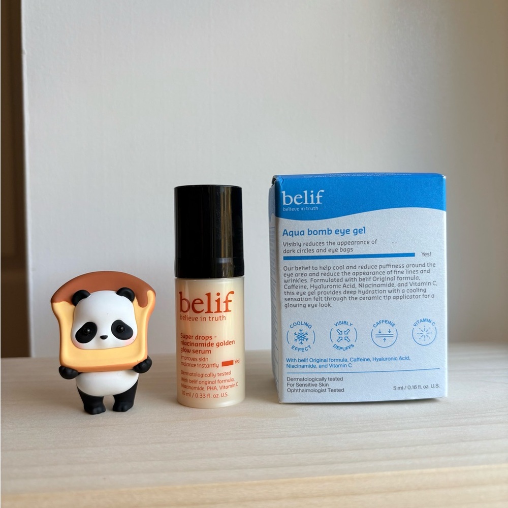 Belif Bundle ⭐️ Super Drops + Aqua Eye Gel